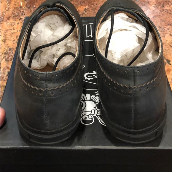 The Damned Piano-Man Black Men’s Leather Sneakers - Picture 2 of 8